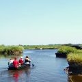 Lopen boot in het houden van moerassen van Brière