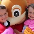 Les petits bouts de chous et Capi au camping