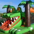 Sructure gonflable sur le camping de Léveno situé au coeur des marais (…)
