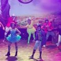 Spectacle au camping de Léveno