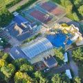 vanuit de lucht gezien de camping (camping)
