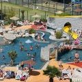 Le grand complexe aquatique extérieur du Léveno entre la Bretagne sud et le (…)