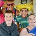Moments en famille au camping de Léveno