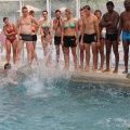 Activité piscine avec l'équipe d'animation