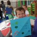 Atelier cerf-volant au club enfant du Domaine de Léveno à Guérande