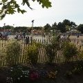 Un tournoi de pétanque sur le camping le Léveno en région Sud Bretagne