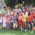 Photo de groupe : les membres du club enfant!