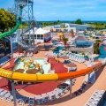 Toboggan chute libre dans le camping Léveno - Guérande - 44