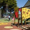 Das Gebiet der Kinder: der Spielplatz