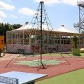 Aire de jeux pour enfants du camping le Léveno situé en presqu'île guérandaise