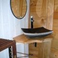 La salle de bain en cabane perchée