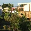 Vue sur les mobils-home