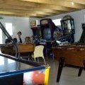 The gaming room