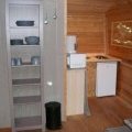 A l'intérieur de la cabane