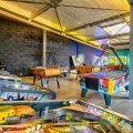 La salle de jeux du Domaine de Léveno dans le Sud de la Bretagne proche du (…)