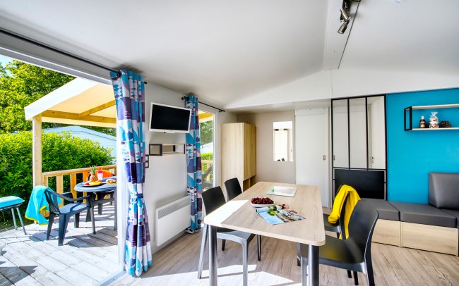 Intérieur MH CONFORT 6-8 places Domaine de Léveno à Guérande