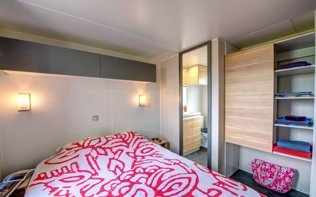 Chambre parentale MH CONFORT 6-8 places Domaine de Léveno à Guérande