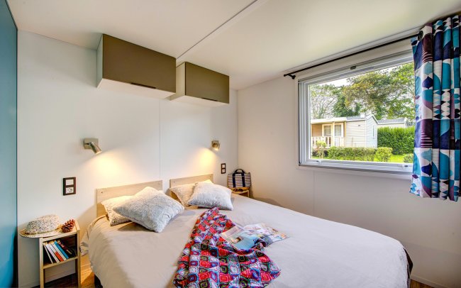 Chambre parentale MH CONFORT 6-8 places Domaine de Léveno à Guérande